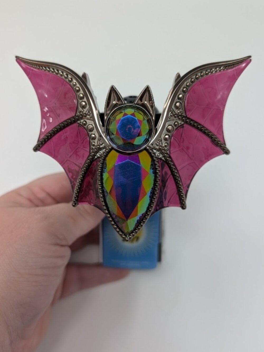Bath & Body Works Halloween Pink Jewel Bat Wallflowers Plug – Light Up – NWT